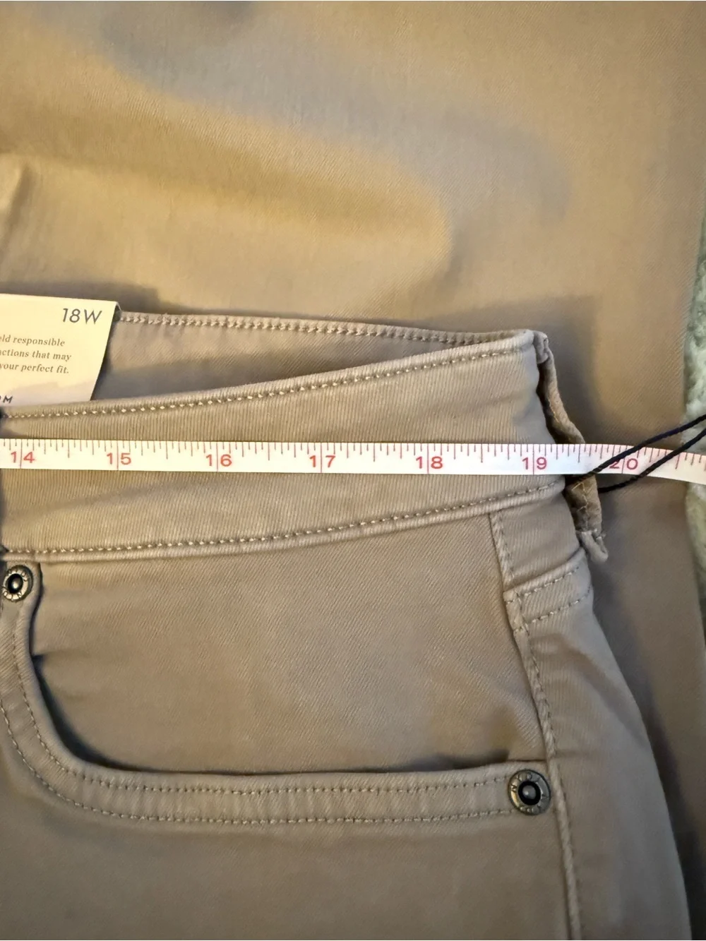 NWT NYDJ Marilyn Straight 18W - Picture 6 of 8